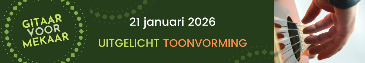 Gitaaravond thema: toonvorming