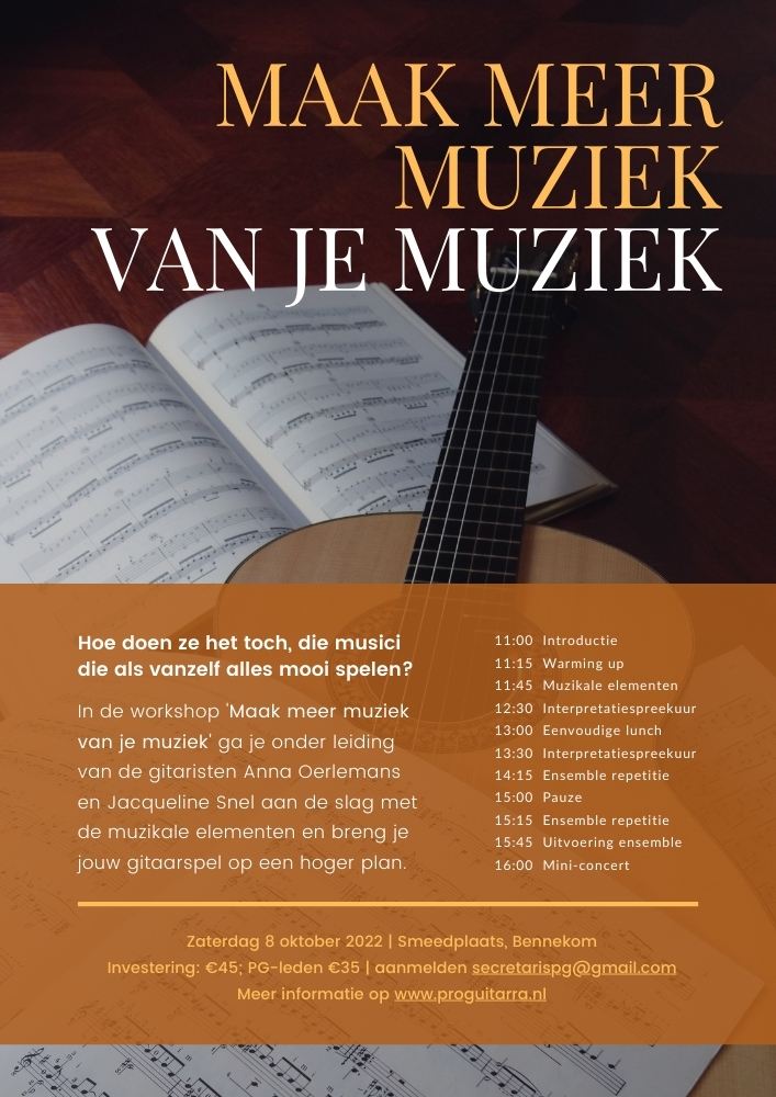 Workshop Maak meer muziek van je muziek