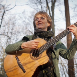 Gitariste Jacqueline Snel